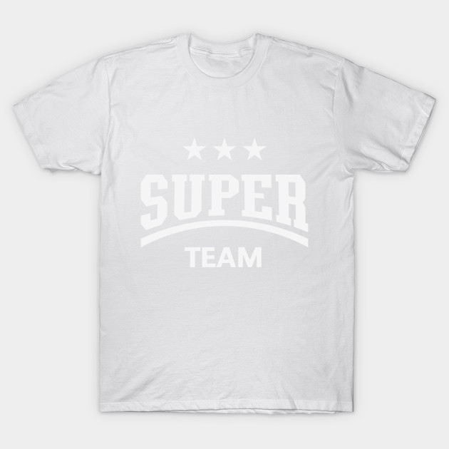 Super Team (White) T-Shirt-TJ